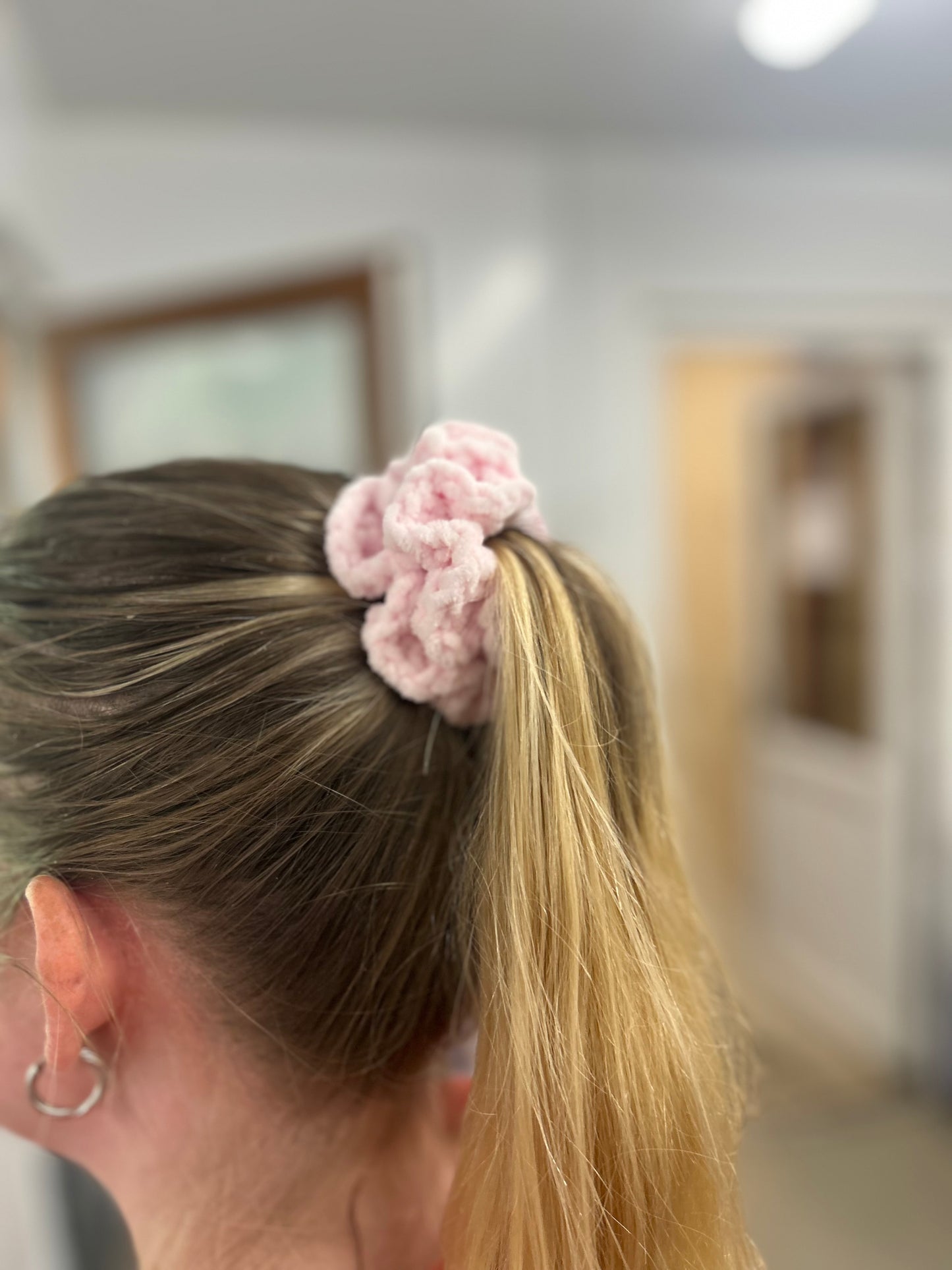 Evie - Baby Pink Scrunchie