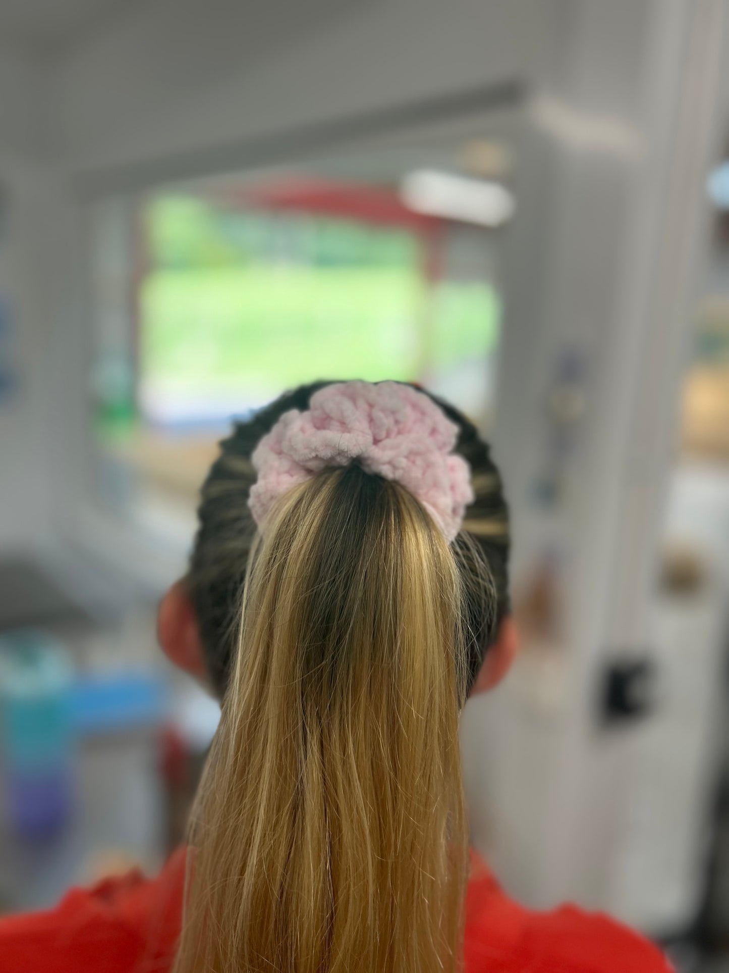 Evie - Baby Pink Scrunchie